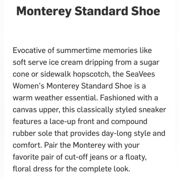 Seavees Monterey Standard Women’s Sneaker - Picture 13 of 14